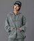 BLEACHED ANORAK SWEAT TOP