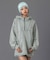 BLEACHED ANORAK SWEAT TOP