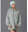 BLEACHED ANORAK SWEAT TOP