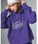 RHINESTONE CURSIVE LOGO SWEAT HOODIE