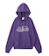 RHINESTONE CURSIVE LOGO SWEAT HOODIE