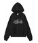 RHINESTONE CURSIVE LOGO SWEAT HOODIE