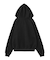 RHINESTONE CURSIVE LOGO SWEAT HOODIE