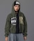 PANELED GRAPHIC ZIP UP SWEAT HOODIE