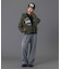 PANELED GRAPHIC ZIP UP SWEAT HOODIE