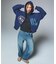 PANELED GRAPHIC ZIP UP SWEAT HOODIE