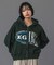 PANELED GRAPHIC ZIP UP SWEAT HOODIE