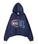 PANELED GRAPHIC ZIP UP SWEAT HOODIE