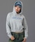 CURSIVE LOGO EMBROIDERY COMPACT SWEAT HOODIE