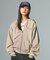 SPRAY PRINT ZIP UP HOODIE