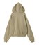 SPRAY PRINT ZIP UP HOODIE