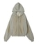 SPRAY PRINT ZIP UP HOODIE