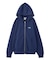 FACE PATCH AND LOGO ZIP UP SWEAT HOODIE