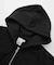FACE PATCH AND LOGO ZIP UP SWEAT HOODIE