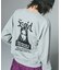 FACE PATCH AND LOGO CREWNECK SWEAT TOP
