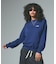 FACE PATCH AND LOGO CREWNECK SWEAT TOP