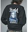 FACE PATCH AND LOGO CREWNECK SWEAT TOP