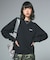 FACE PATCH AND LOGO CREWNECK SWEAT TOP