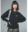 FACE PATCH AND LOGO CREWNECK SWEAT TOP