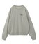 FACE PATCH AND LOGO CREWNECK SWEAT TOP