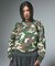 EMBROIDERY OVAL LOGO SWEAT TOP