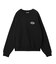 EMBROIDERY OVAL LOGO SWEAT TOP