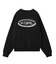 EMBROIDERY OVAL LOGO SWEAT TOP