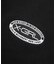 EMBROIDERY OVAL LOGO SWEAT TOP