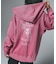 MIX LOGO & FACE FADED ZIP UP SWEAT HOODIE