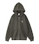 MIX LOGO & FACE FADED ZIP UP SWEAT HOODIE
