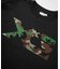 RHINESTONE CAMO LOGO SWEAT TOP