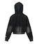 FADED VELOUR COMPACT ZIP UP HOODIE