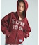 X-girl x Champion REVERSE WEAVE R STENCIL LOGO ZIP UP HOODIE