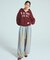 X-girl x Champion REVERSE WEAVE R STENCIL LOGO ZIP UP HOODIE