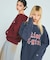 X-girl x Champion REVERSE WEAVE R FADED LOGO SWEAT TOP