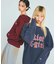 X-girl x Champion REVERSE WEAVE R FADED LOGO SWEAT TOP