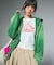OVERDYED ZIP UP SWEAT HOODIE