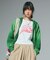OVERDYED ZIP UP SWEAT HOODIE
