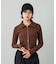 DOUBLE ZIP UP COMPACT CARDIGAN