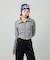 DOUBLE ZIP UP COMPACT CARDIGAN