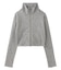 DOUBLE ZIP UP COMPACT CARDIGAN