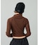 DOUBLE ZIP UP COMPACT CARDIGAN