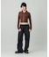 DOUBLE ZIP UP COMPACT CARDIGAN