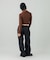 DOUBLE ZIP UP COMPACT CARDIGAN