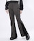 FAUX SUEDE FLARE PANTS