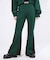 FAUX SUEDE FLARE PANTS