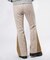 FAUX SUEDE FLARE PANTS