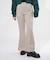 CREPE LETTUCE EDGE FLARE EASY PANTS