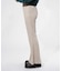 CREPE LETTUCE EDGE FLARE EASY PANTS