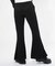 CREPE LETTUCE EDGE FLARE EASY PANTS